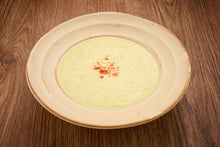 將圖片載入圖庫檢視器 Menu 38 毛豆濃湯 #脆皮燒豬腩肉 #焦糖蘋果醬伴碟 #咖啡焦糖果仁撻