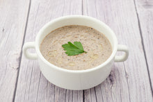 將圖片載入圖庫檢視器 Menu 05 #蘑菇奶油湯 #意大利香草包 #德國豬手 #朱古力蛋糕