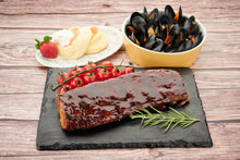 將圖片載入圖庫檢視器 Menu 06 #黑啤青口仔 #自製BBQ醬 #醬燒豬肋骨 #日式班戟