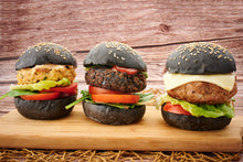 將圖片載入圖庫檢視器 Menu 16 #自制墨魚漢堡包(雞/豬牛混合/齋) 配炸黃薯 #日式格仔餅