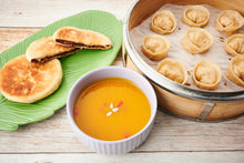 將圖片載入圖庫檢視器 Menu 19 #韓式餃子# 路邊小食黑糖餅 #甜甜南瓜粥