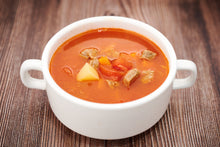 將圖片載入圖庫檢視器 Menu 25 #羅宋湯 #雜菌菇燴意大利飯 #意式鮮奶凍