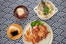 將圖片載入圖庫檢視器 Menu 30 #三文魚頭味噌湯 # 照燒雞腿 #燒飯糰 #日式年糕(自制)紅豆湯