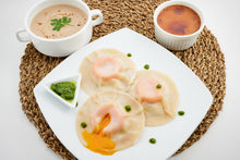 將圖片載入圖庫檢視器 Menu 15 #水波蛋意式雲吞 #栗子濃湯 #焦糖法式燉蛋